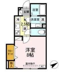 仮）Ｄ－ｒｏｏｍ野沢４丁目の物件間取画像